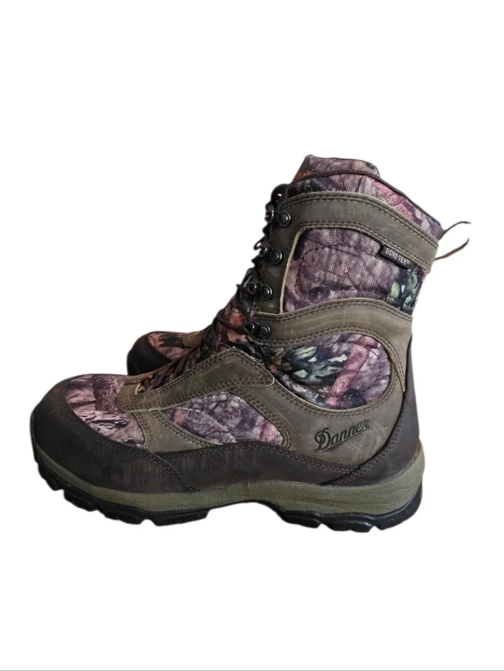 Danner Men's High Ground 400GHunting Boots - Mossy Oak‎ Size  9 NWOT